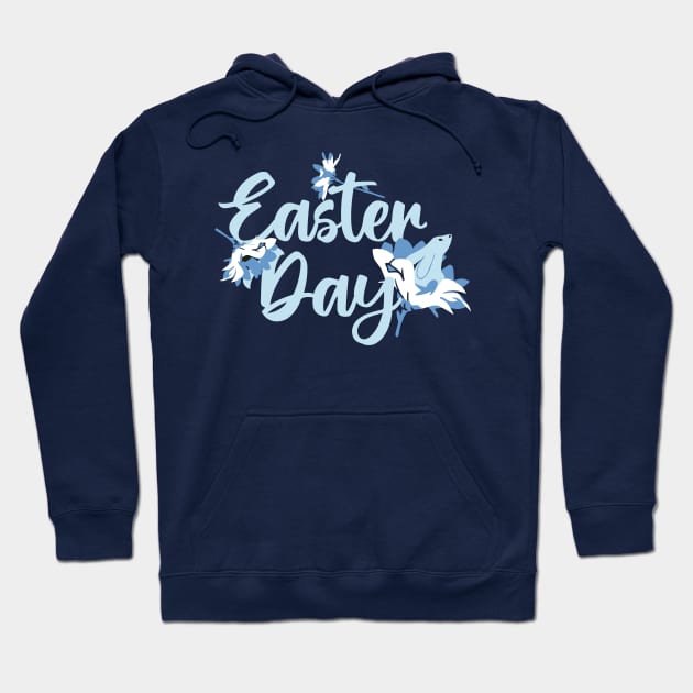 Happy Easter Day Design Hoodie by FlinArt